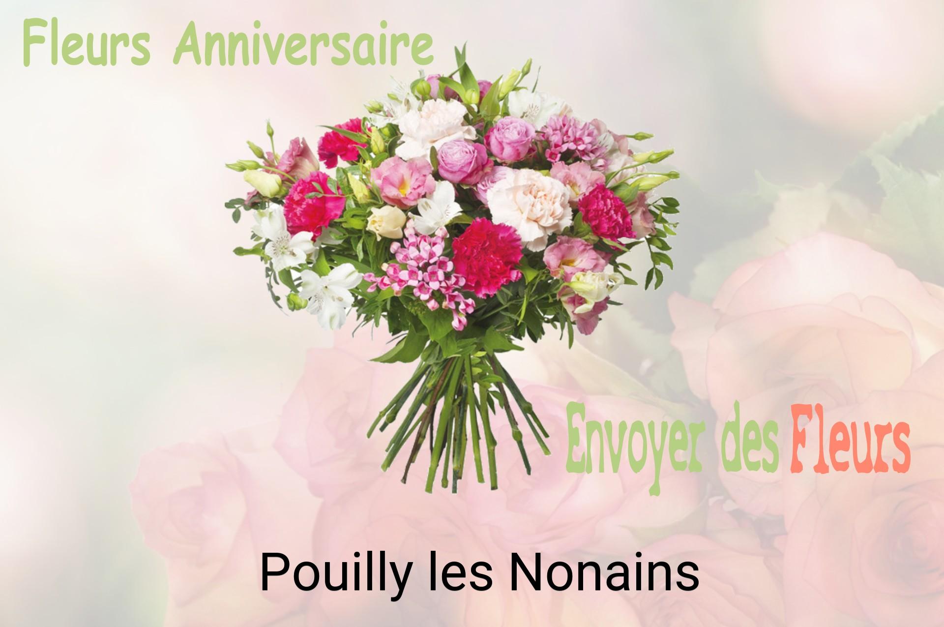 Bouquet de fleurs d’anniversaire livré à Pouilly-les-Nonains